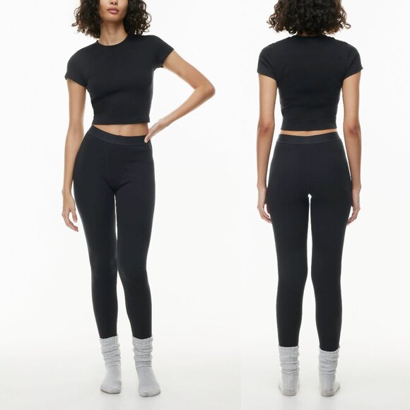 NWT ARITZIA TNA Homestretch Hi-Rise Legging Black Size Small - Picture 3 of 6